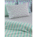 Σετ Σεντόνια Μονά (170x260) με Λάστιχο Βαμβακερά Palamaiki City Life CL203