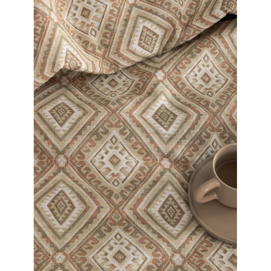 Σετ Σεντόνια Φανελένια Υπέρδιπλα (240x265) Με Λάστιχο Palamaiki Flannel Beauty FB0238