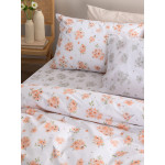 Σετ Σεντόνια Σούπερ Υπέρδιπλα King Size (265x260) Βαμβακερά Palamaiki FL6295 φλοράλ