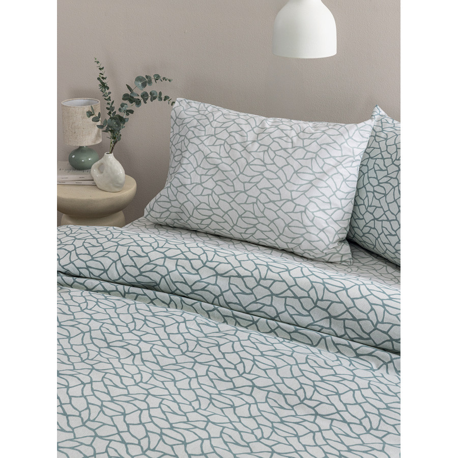 Σετ Σεντόνια Μονά (170x260) Με Λάστιχο Βαμβακερά Palamaiki FL6296