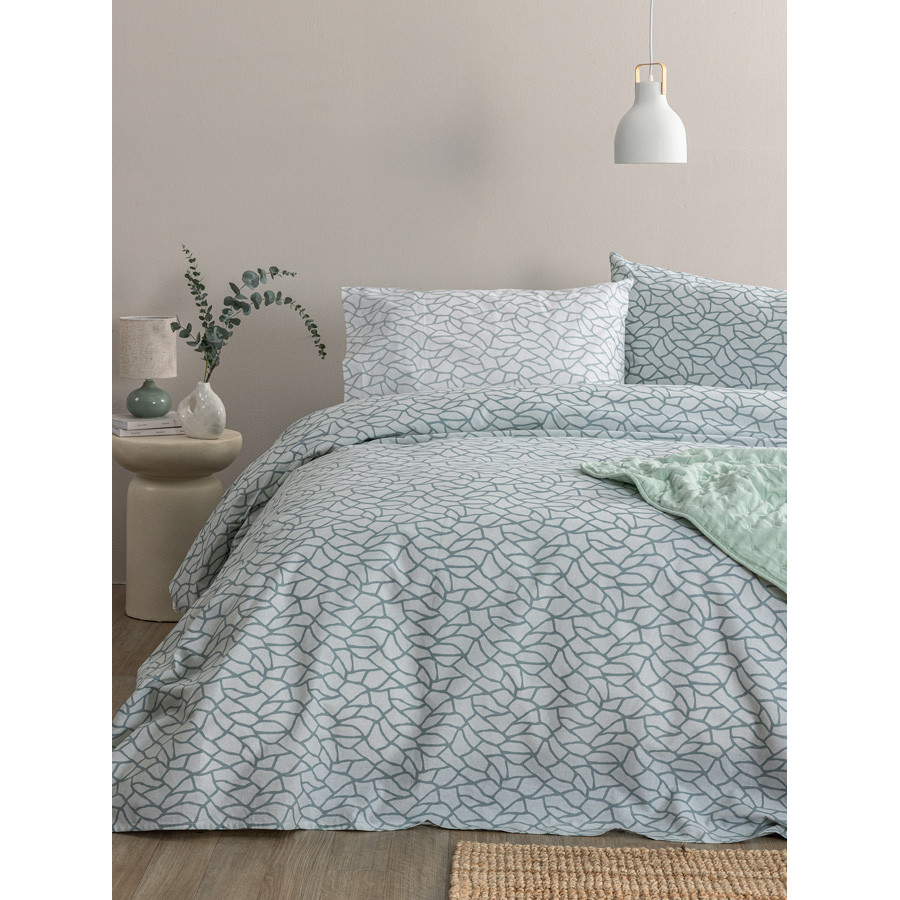 Σετ Σεντόνια Μονά (170x260) Με Λάστιχο Βαμβακερά Palamaiki FL6296