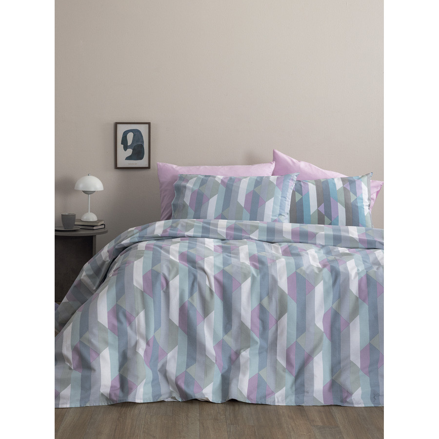 Σετ Σεντόνια Μονά (170x260) Με Λάστιχο Βαμβακερά Palamaiki FL6297