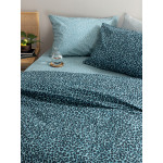 Σετ Σεντόνια Μονά (170x265) Με Λάστιχο Βαμβακερά Palamaiki FL6300 animal print