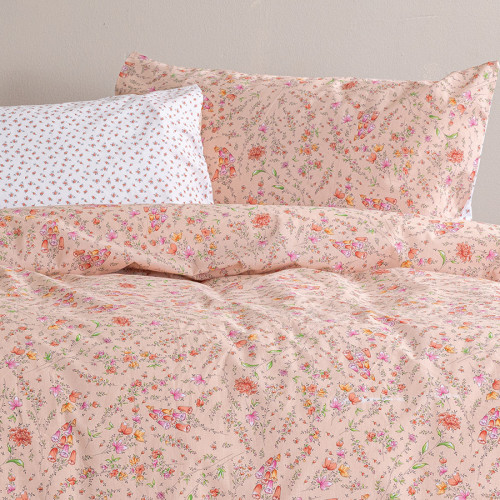 Σετ Σεντόνια Διπλά (200x265) Βαμβακερά Palamaiki FL6303 φλοράλ