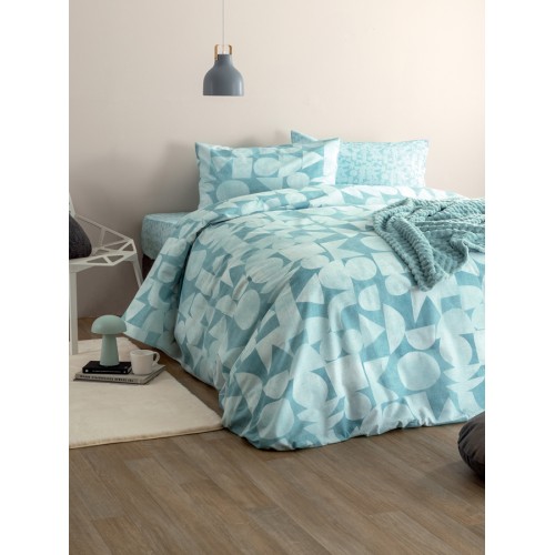 Σετ Παπλωματοθήκη Υπέρδιπλη (240x250) με Μαξιλαροθήκες Palamaiki Fashion Life FL6288