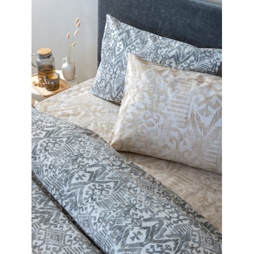 Σετ Παπλωματοθήκη Μονή (170x250) με Μαξιλαροθήκη Palamaiki Fashion Life FL6292