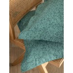 Μαξιλαροθήκες Ζεύγος (52x72+5 Oxford) Βαμβακοσατέν 200 Kλωστών Palamaiki Ivy IS810