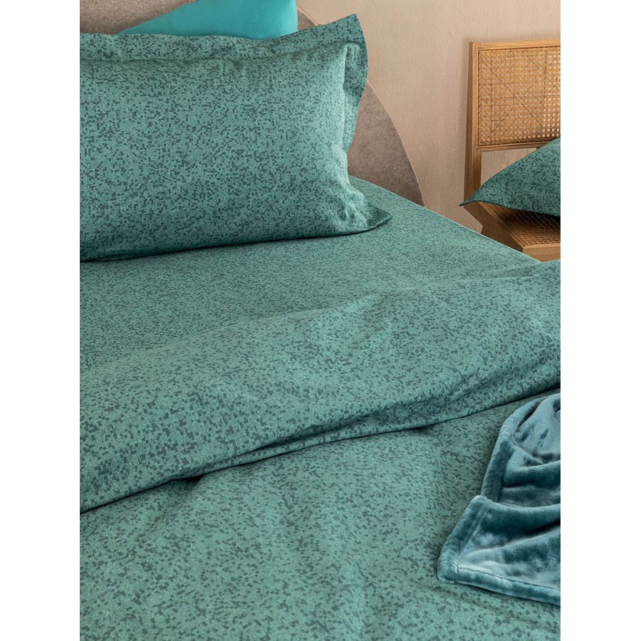 Σετ Σεντόνια Σούπερ Υπέρδιπλα (King Size) (240x270) Βαμβακοσατέν 200 Kλωστών Palamaiki Ivy IS810