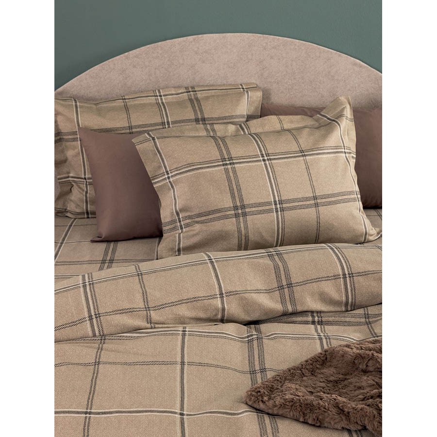 Σετ Σεντόνια Υπέρδιπλα (240x270) Βαμβακοσατέν 200 Kλωστών Palamaiki Ivy IS814