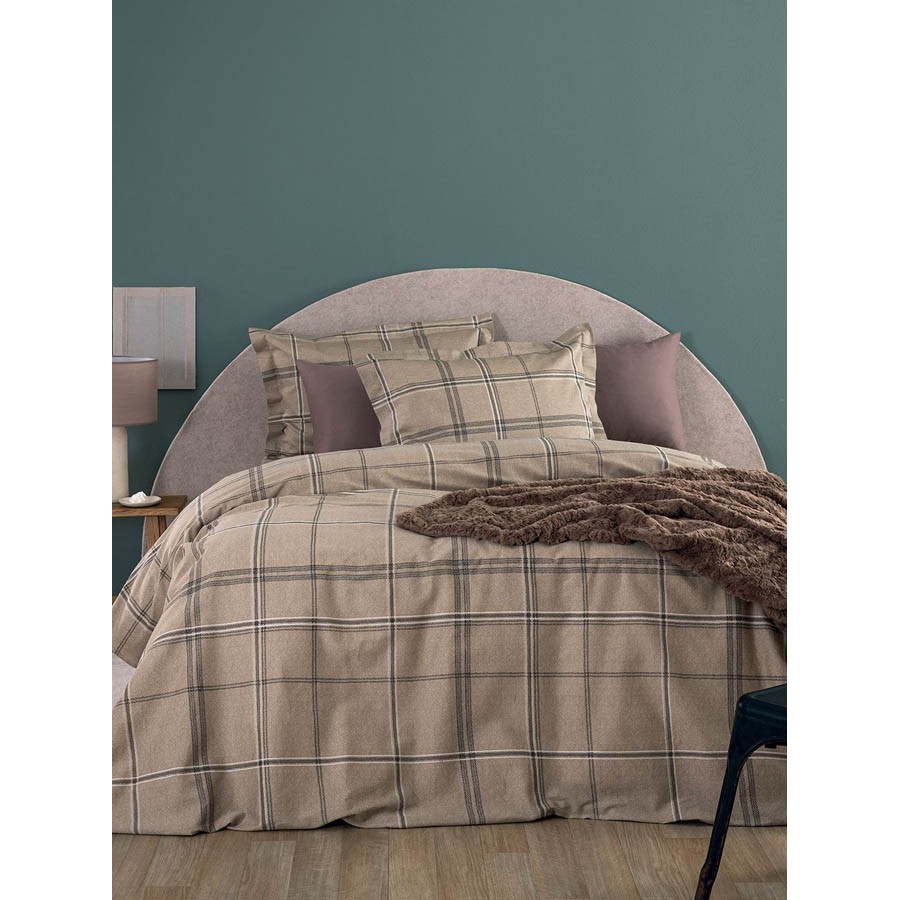 Σετ Σεντόνια Υπέρδιπλα (240x270) Βαμβακοσατέν 200 Kλωστών Palamaiki Ivy IS814