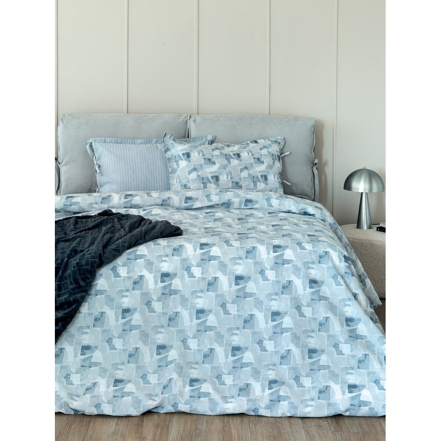 Σετ Σεντόνια Υπέρδιπλα (240x260) Βαμβάκι-Lyocell Palamaiki Este ES104