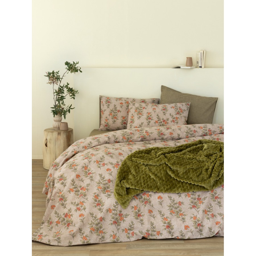 Σετ Παπλωματοθήκη Μονή (170x250) με Μαξιλαροθήκη Palamaiki Fashion Life FL6245