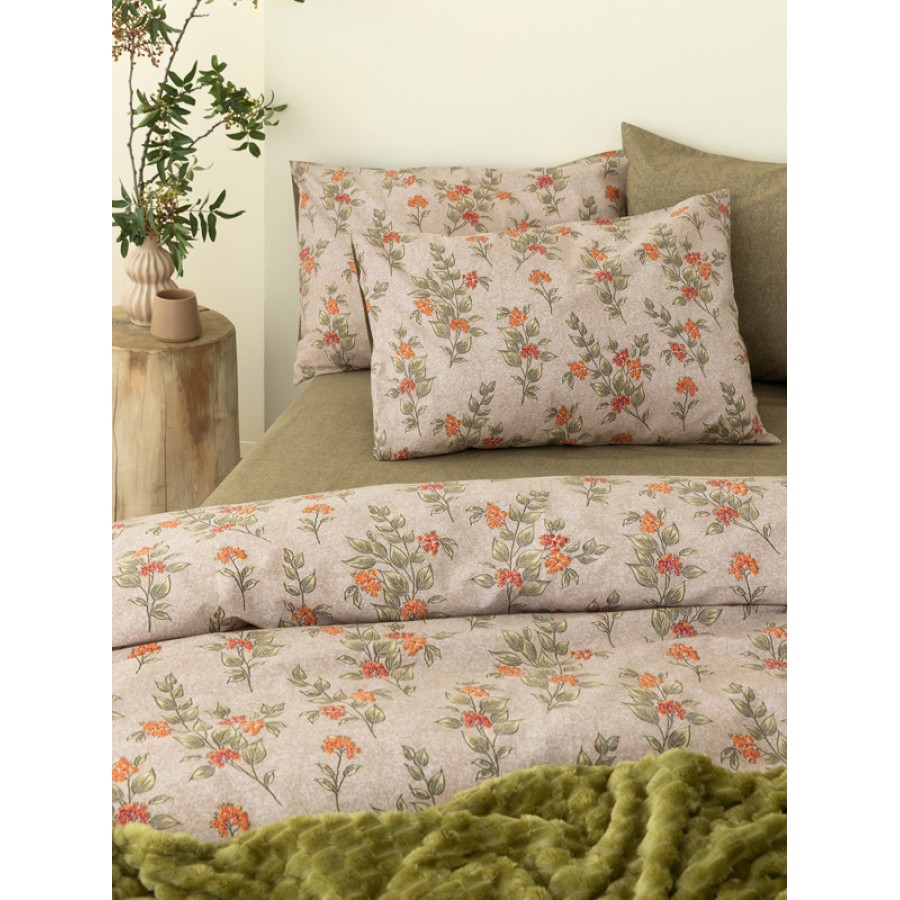 Σετ Παπλωματοθήκη Μονή (170x250) με Μαξιλαροθήκη Palamaiki Fashion Life FL6245