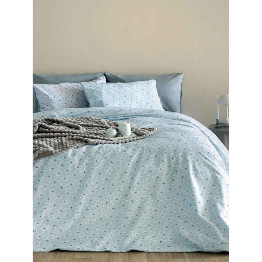 Σετ Παπλωματοθήκη Σούπερ Υπέρδιπλη (240x250) με Μαξιλαροθήκες Palamaiki Fashion Life FL6259