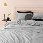 Σετ Σεντόνια King Size (275x290) Ίνες Bamboo 300 κλωστών Palamaiki Nature Grey