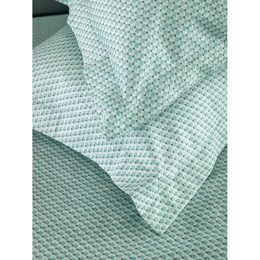 Σετ Παπλωματοθήκη Υπέρδιπλη (230x250) Βαμβακοσατέν 300 Κλωστών Palamaiki PAL704