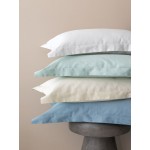 Μαξιλαροθήκες Ζεύγος (52x72+5 Oxford) Βαμβακοσατέν 300 Κλωστών Palamaiki Posh Sateen White