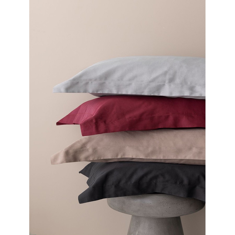 Σεντόνι Μεμονωμένο King Size (285x270) Βαμβακοσατέν 300 Κλωστων Palamaiki Posh Sateen Grey