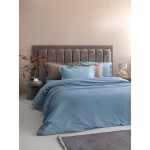 Σετ Σεντόνια King Size (285x270) Βαμβακοσατέν 300 Κλωστών Palamaiki Posh Sateen Denim Denim