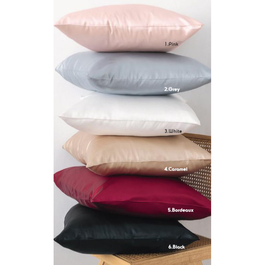 Μαξιλαροθήκη Μεταξωτή (50x70) Από Φυσικό Μετάξι Μουριάς Palamaiki Silka Caramel