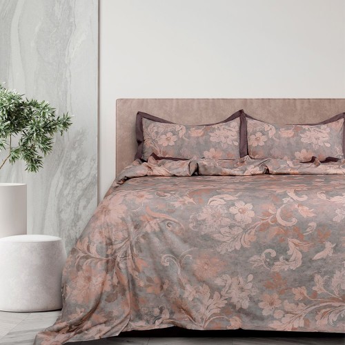 Σετ Σεντόνια Υπέρδιπλα (245x270) Βαμβακοσατέν 300 Kλωστών Palamaiki Whisper WH103