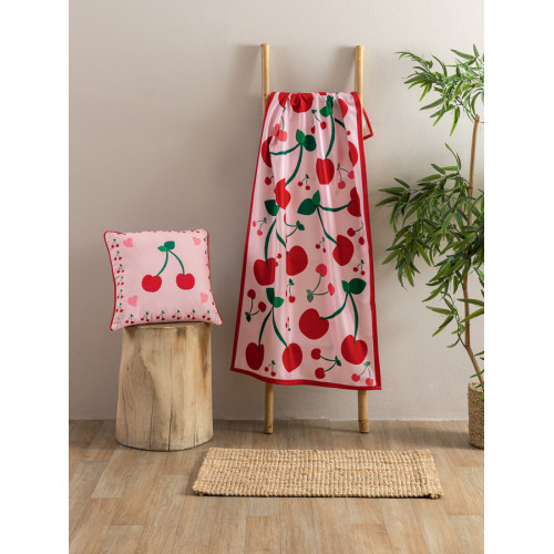 Πετσέτα θαλάσσης (90x160) Digital Printing Palamaiki CM100 Κεράσια