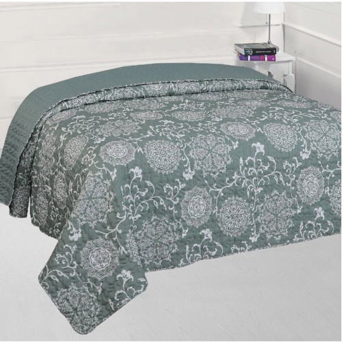 Κουβερλί υπέρδιπλο (220x240) Newhome Άμλετ πράσινο