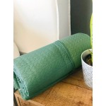 Κουβερλί Μονό (160x210) Διπλής Όψης Newhome Yarn Μέντα-Βεραμάν