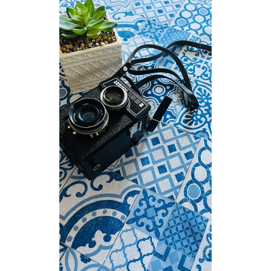 Τραπεζομάντηλο 12 ατόμων (150x275) Newhome Alessio azul