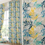 Έτοιμη Κουρτίνα με τρέσσα (137x250) Newhome Almar azul