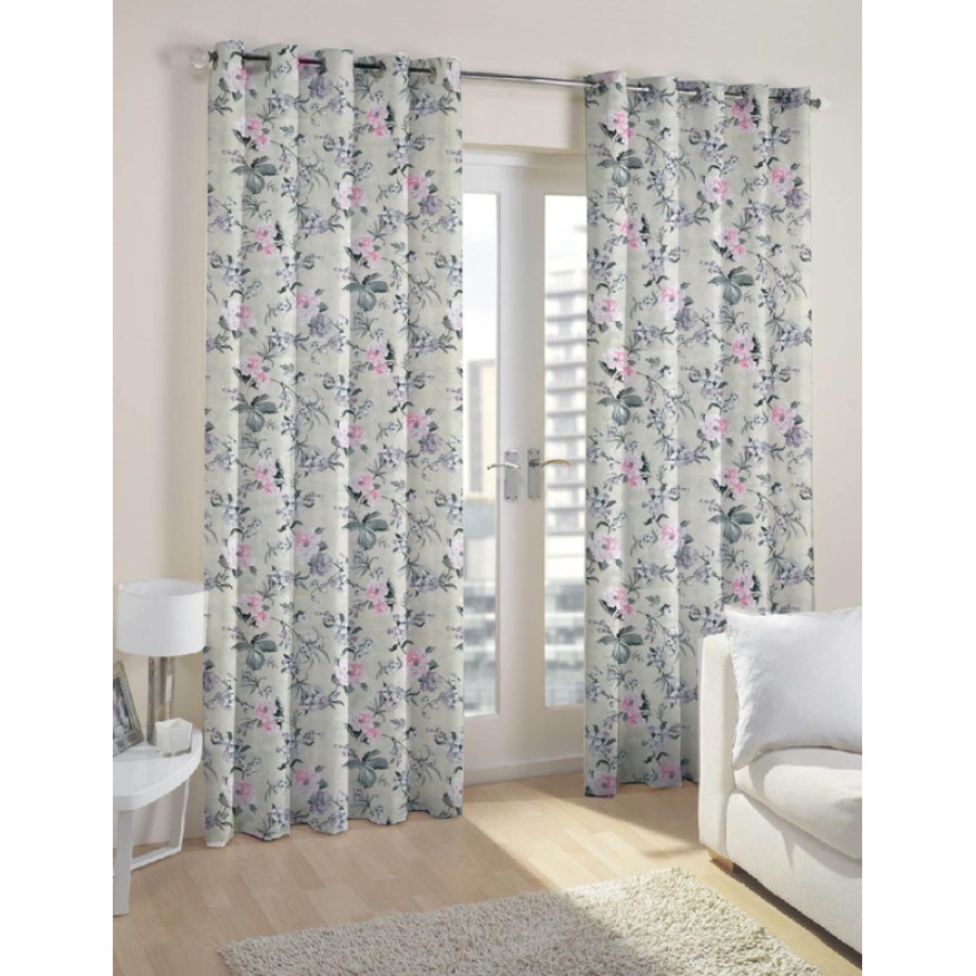 Έτοιμη Κουρτίνα με κρίκους (200x250) Newhome Amara gris