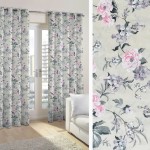 Έτοιμη Κουρτίνα με κρίκους (140x250) Newhome Amara gris