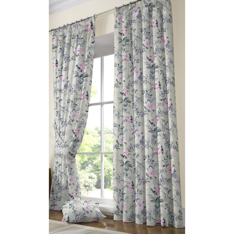 Έτοιμη Κουρτίνα με τρέσσα (200x250) Newhome Amara gris