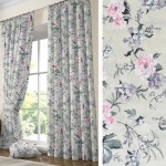 Έτοιμη Κουρτίνα με τρέσσα και δέστρα (200x250) Newhome Amara gris