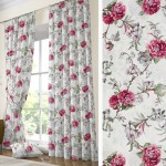 Έτοιμη Κουρτίνα με τρέσσα και δέστρα (200x250) Newhome Amara rosa