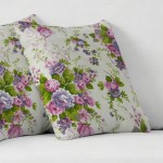 Διακοσμητικές Θήκες για Μαξιλάρια Φιγούρας (60x60) NEWHOME Andrea Lila