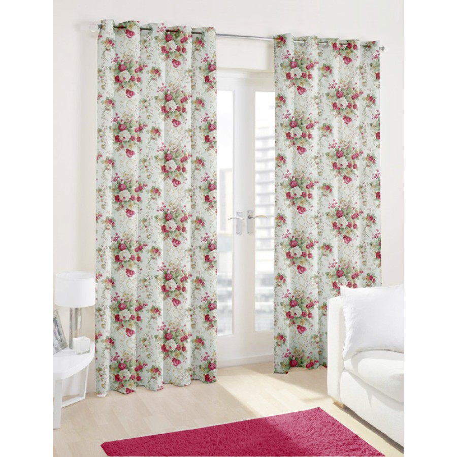 Έτοιμη Κουρτίνα με κρίκους (200x250) Newhome Andrea Rosa