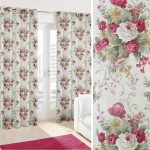 Έτοιμη Κουρτίνα με κρίκους (200x250) Newhome Andrea Rosa