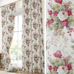 Έτοιμη Κουρτίνα με τρέσσα και δέστρα (200x250) Newhome Andrea Rosa