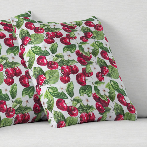 Διακοσμητικές Θήκες για Μαξιλάρια Φιγούρας (45x45) Newhome Cerezas Unico