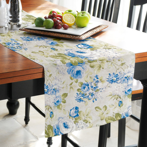 Τραβέρσα - Ράννερ για το τραπέζι (45x180) Newhome Dalia Azul