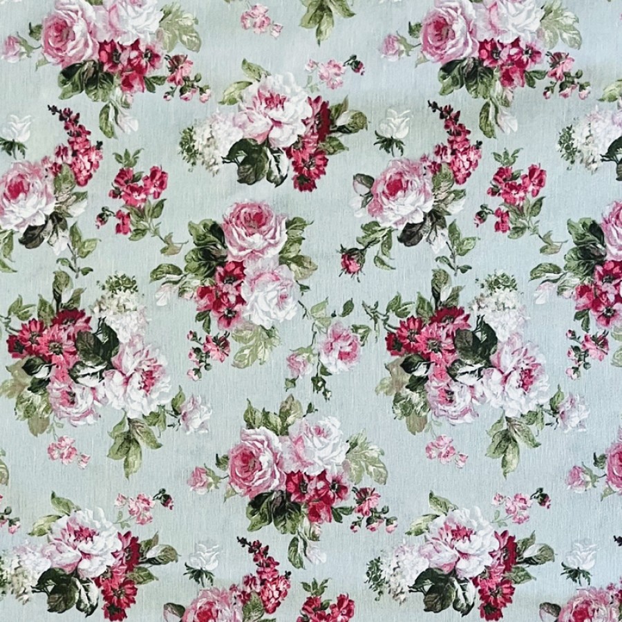 Έτοιμη Κουρτίνα με τρέσσα (137x250) Newhome Eliana Coord Turquesa