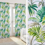 Έτοιμη Κουρτίνα με κρίκους (140x250) Newhome Fenix Verde