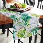 Τραβέρσα - Ράννερ για το τραπέζι (45x180) Newhome Fenix Verde