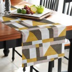 Τραβέρσα - Ράννερ για το τραπέζι (45x180) Newhome Geo Amarillo