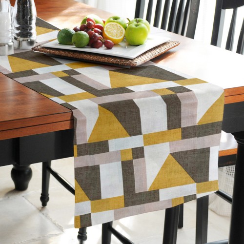Τραβέρσα - Ράννερ για το τραπέζι (45x180) Newhome Geo Amarillo