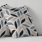 Διακοσμητικές Θήκες για Μαξιλάρια Φιγούρας (45x45) Newhome Geo Coord Gris