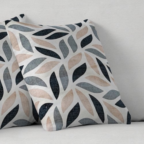 Διακοσμητικές Θήκες για Μαξιλάρια Φιγούρας (45x45) Newhome Geo Coord Gris