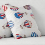 Διακοσμητικές Θήκες για Μαξιλάρια Φιγούρας (45x45) NEWHOME Globos Azul