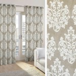 Έτοιμη Κουρτίνα με κρίκους (140x250) Newhome Jessica white